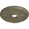 Ekena Millwork Antioch Ceiling Medallion (Canopies up to 3 1/2"), 18"OD x 3 1/2"ID x 1 3/8"P, Witch Hazel Crackle CM18SEWHC - alternate 3